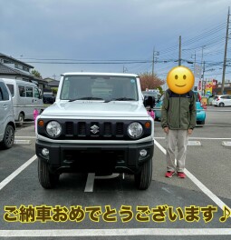 F 様　ジムニーご納車です♪